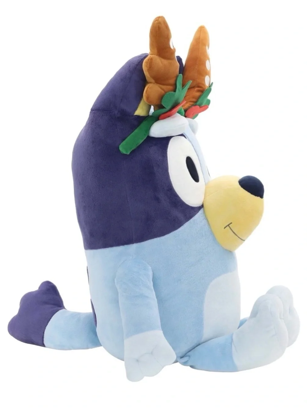 Jumbo Bluey Reindeer Plush Holiday Edition 24”
